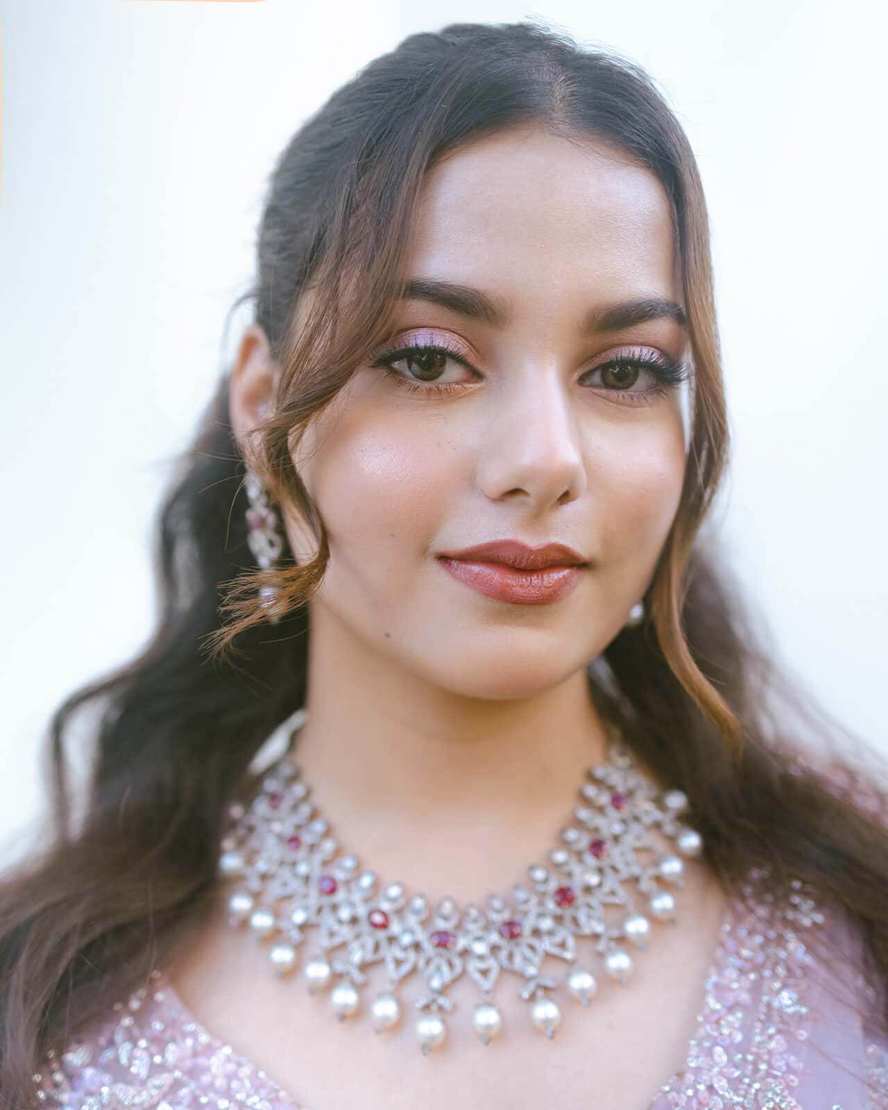 Editorial bridal portrait